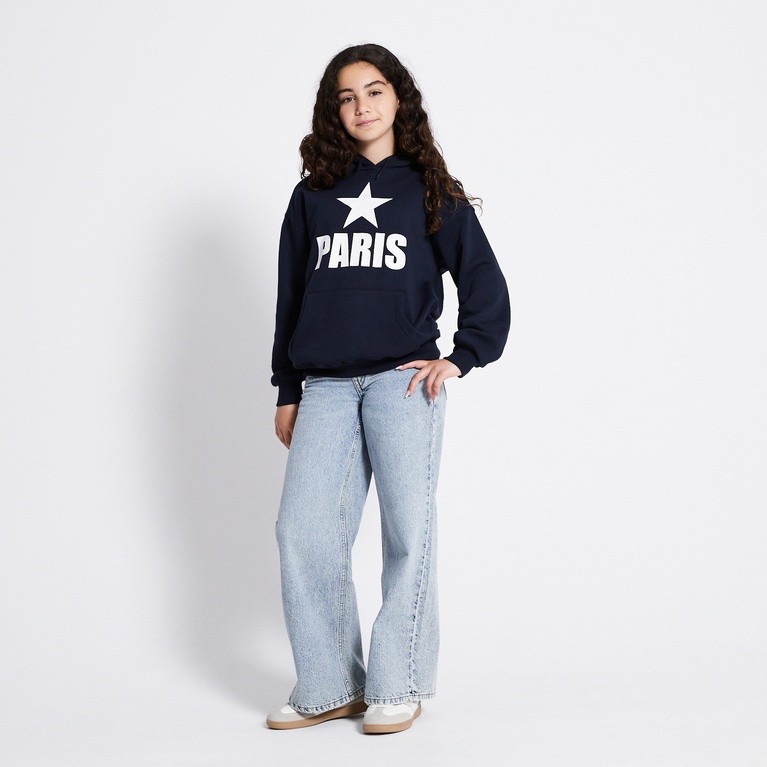 Printed hoodie "Smilla" Navy 4